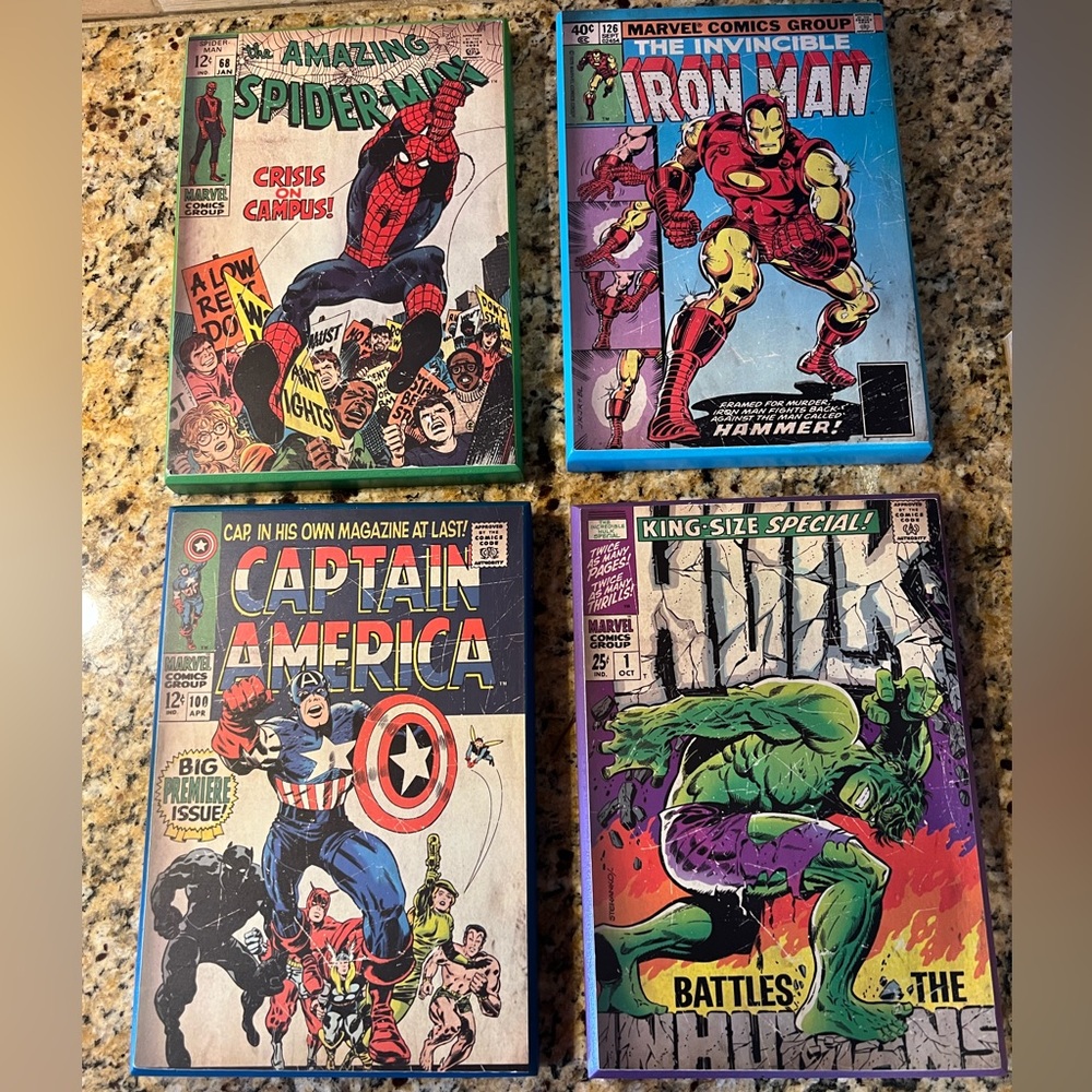 Marvel Superhero Wall Hangings